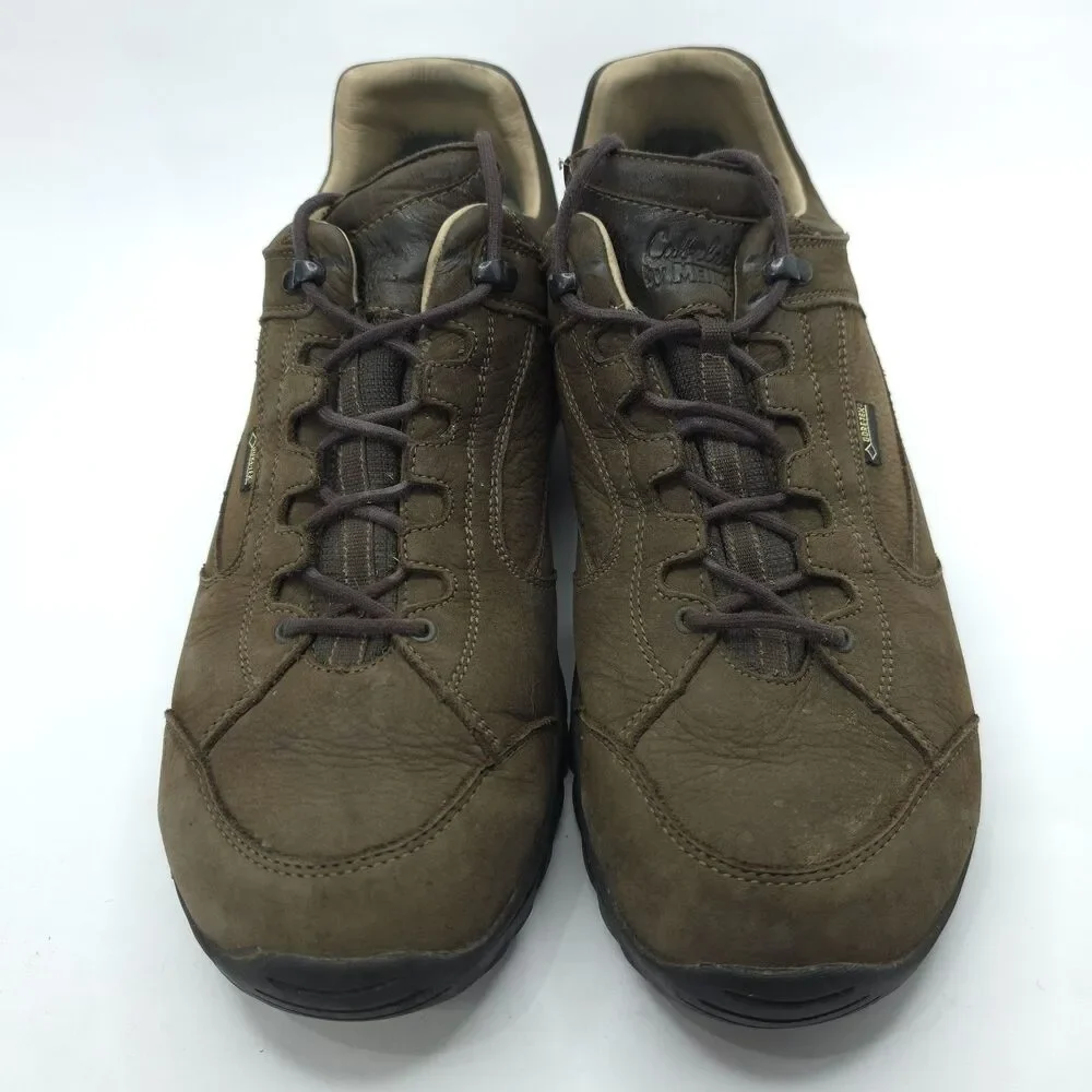 Cabela's Meindl Pflege II Hunting Hiking Shoes GoreTex Brown Mens 13 D ITALY